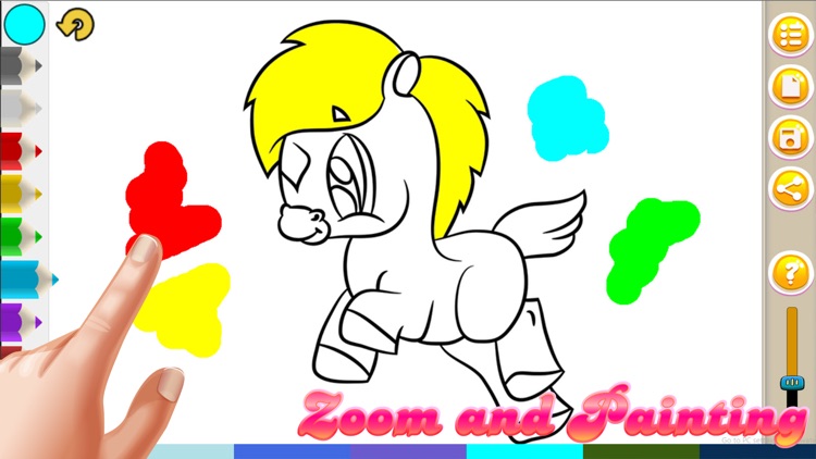 Pony Coloring Books : New Painting Pages