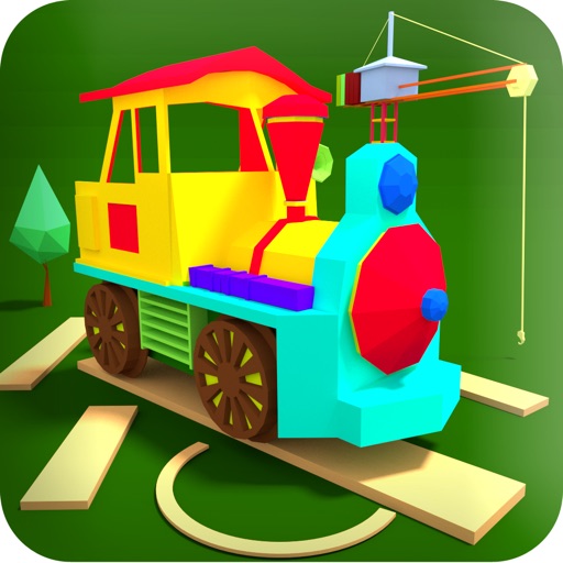 Create & Play - Toy Train Game For Kids Icon