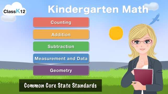 Kindergarten Math Kids Game: Count, Add,