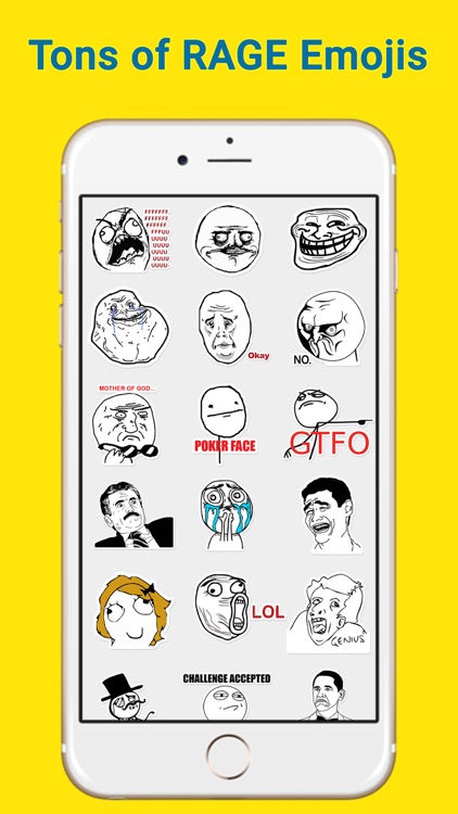 RageMoji : Meme Keyboard & Animated Gif Stickers screenshot-4