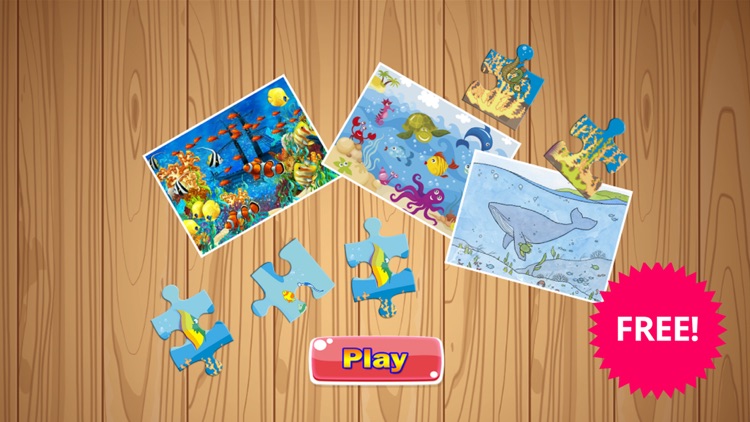 Toddler Game And Fish Puzzle For Kids Age 1 2 3 screenshot-4