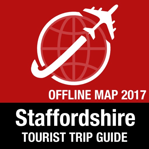 Staffordshire Tourist Guide + Offline Map icon
