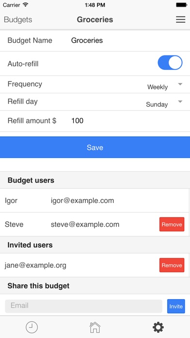 family fortune budget app for families by ridgebit llc finance