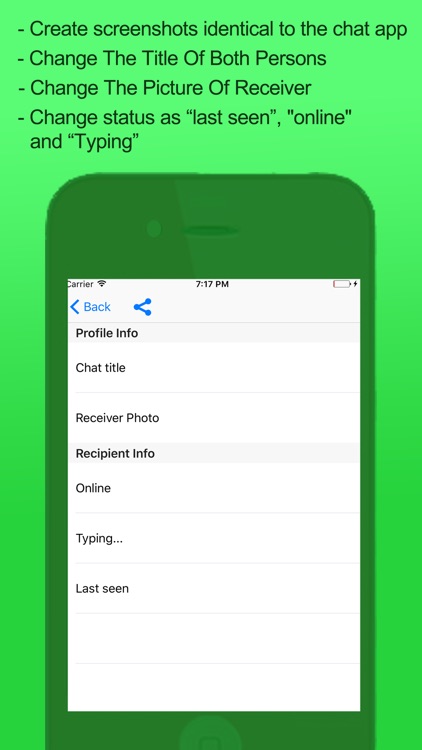 Fake Conversation Creator For WhatsApp