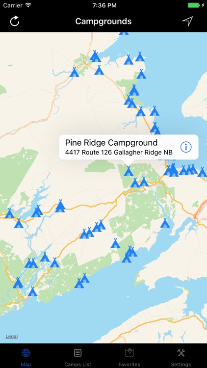 New Brunswick – Campgrounds & RV Parks