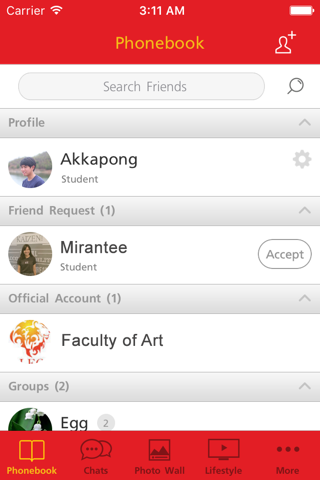 myCampus TU screenshot 2