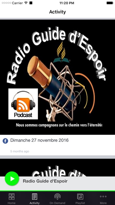 【图】Radio Guide d’Espoir(截图2)