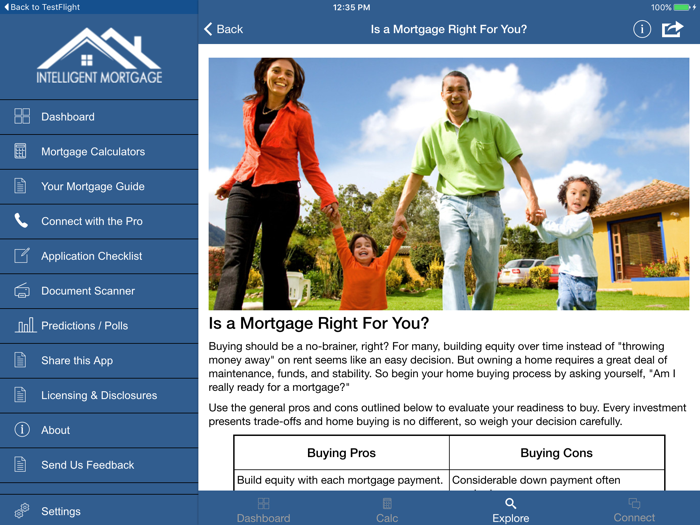 Intelligent Mortgage