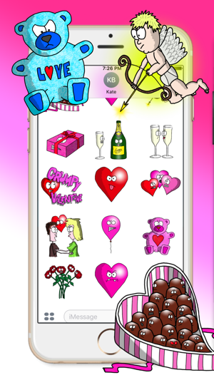 Grumpy Valentine's Stickers(圖4)-速報App