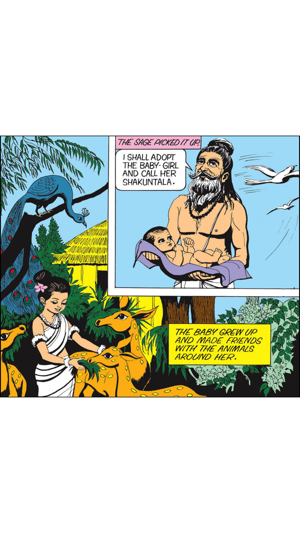 Shakuntala - Amar Chitra Katha Comics(圖3)-速報App