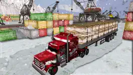 Game screenshot Большой снег грузовик симулятор: Грузовой автомоби mod apk