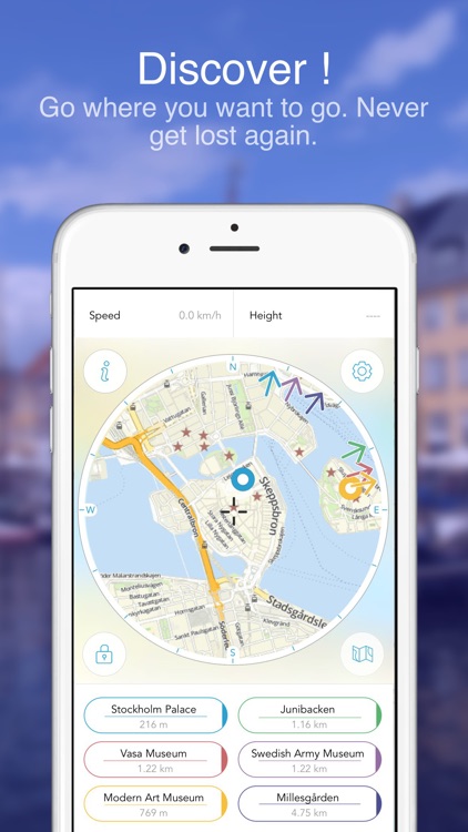 Stockholm on Foot : Offline Map