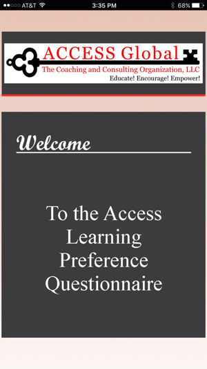 ACCESS Global Learning Questionnaire(圖1)-速報App