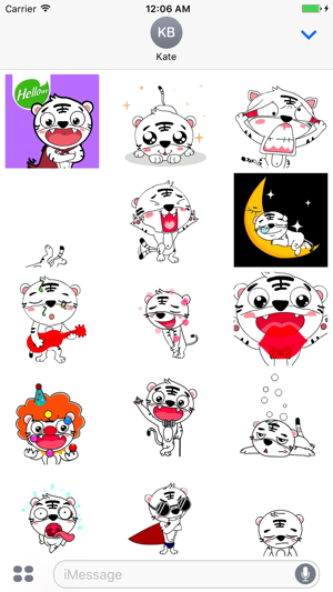 Hellowe Stickers: Meow tiger baby(圖2)-速報App