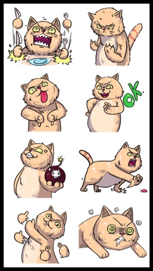 Bad Cat Stickers(圖2)-速報App