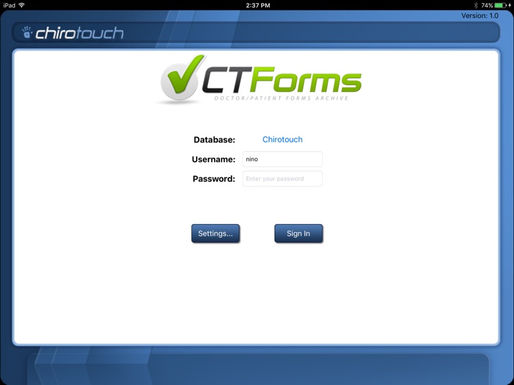 CT Forms Mobile 6.6