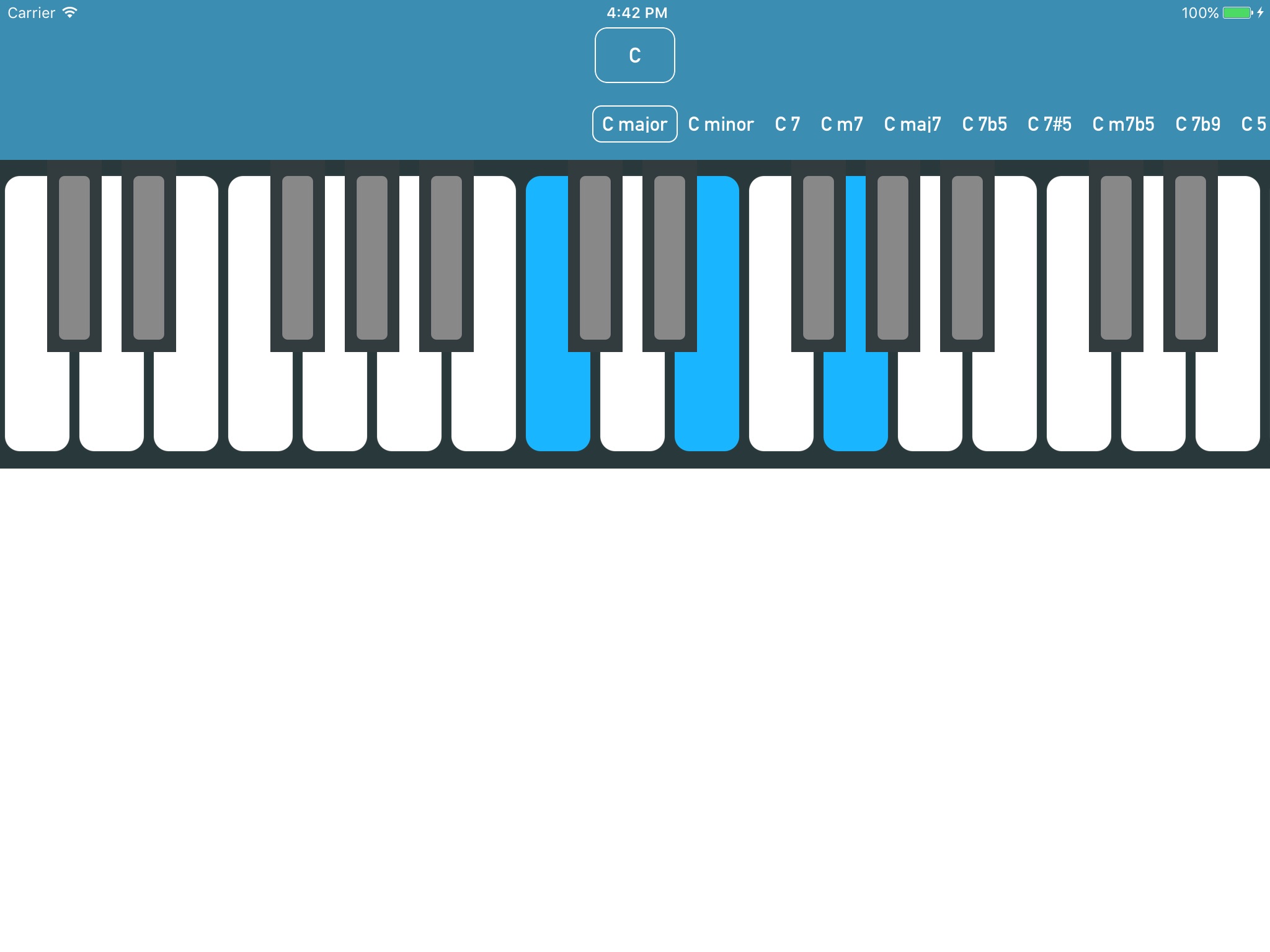 Chords for Piano screenshot 2