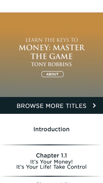 MONEY Master The Game by Tony Robbins - Meditation