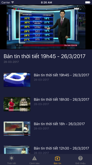 VTV Thời Tiết(圖5)-速報App