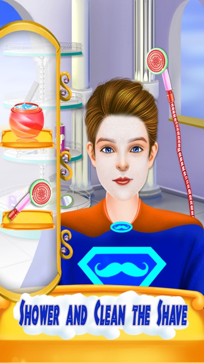 Superhero Beard Shave Salon