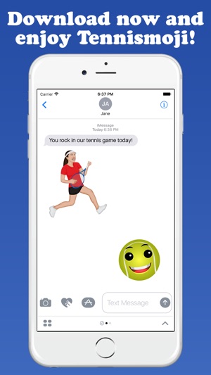 TennisMoji - Tennis Emoji Keyboard(圖5)-速報App