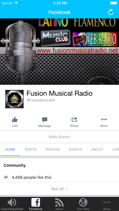 fusion musical radio screenshot 2