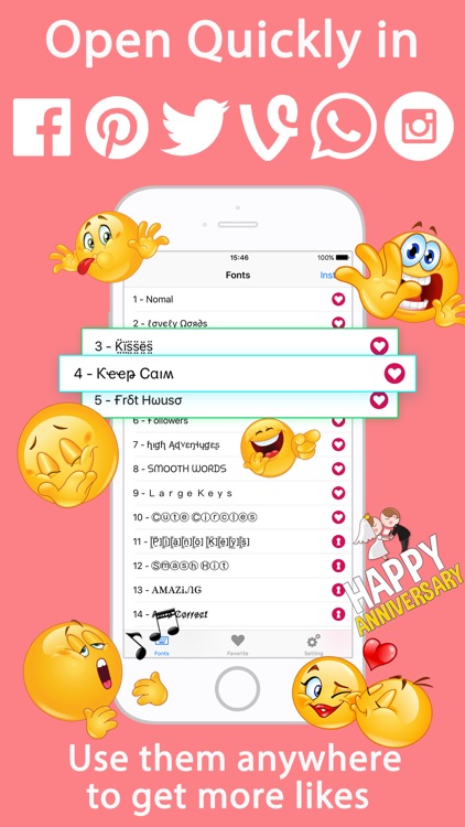Art Fonts Keyboard : Cool Font Text & Emoji Style