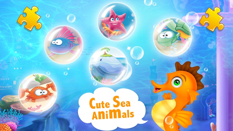 Sea Animal Jigsaw Puzzle for Kids