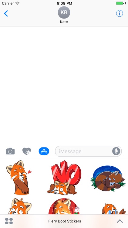 Fiery Bob! Stickers