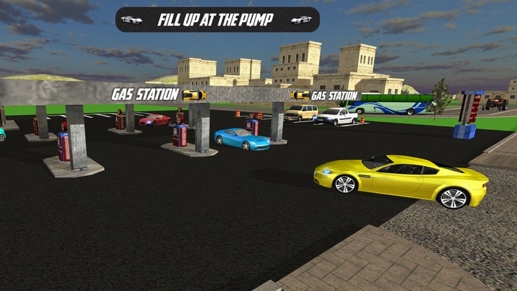 Crazy Car Gas Station Parking screenshot-4