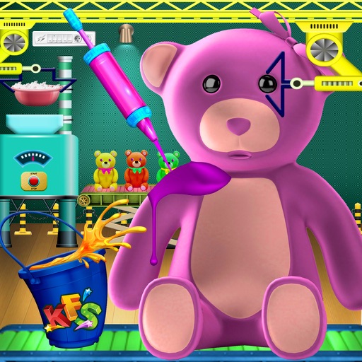 Teddy Bear Factory- Toy Maker Workshop Game Icon