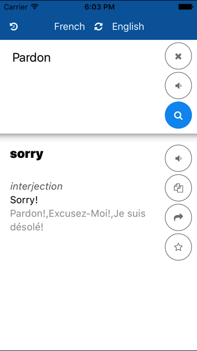 French English Translate screenshot 4