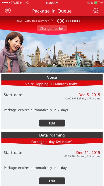 TrueMove H Roaming screenshot-3