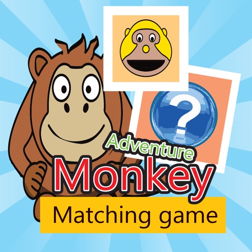 Adventure Monkey Matching Game Icon