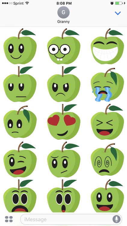 Friendly Fruits Sticker Pack
