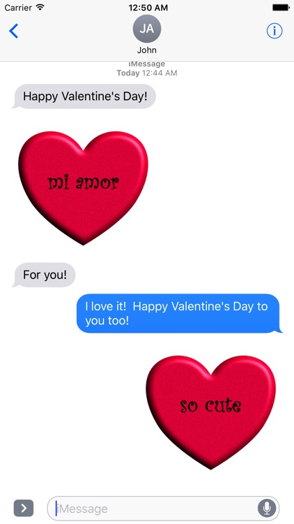 Valentine's Day Stickies screenshot-3