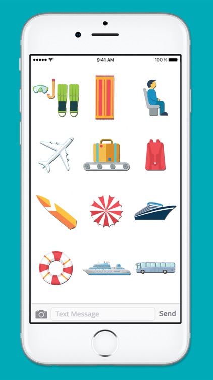 Vacation Travel & Transportation Sticker Pack screenshot-3