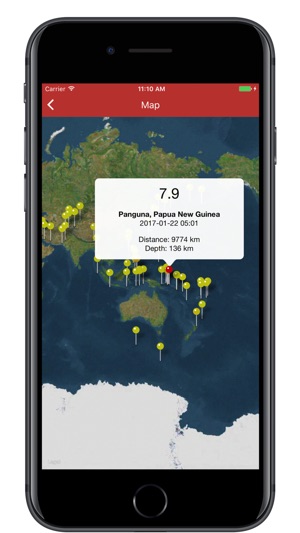 QuakeList - Recent Earthquakes(圖3)-速報App