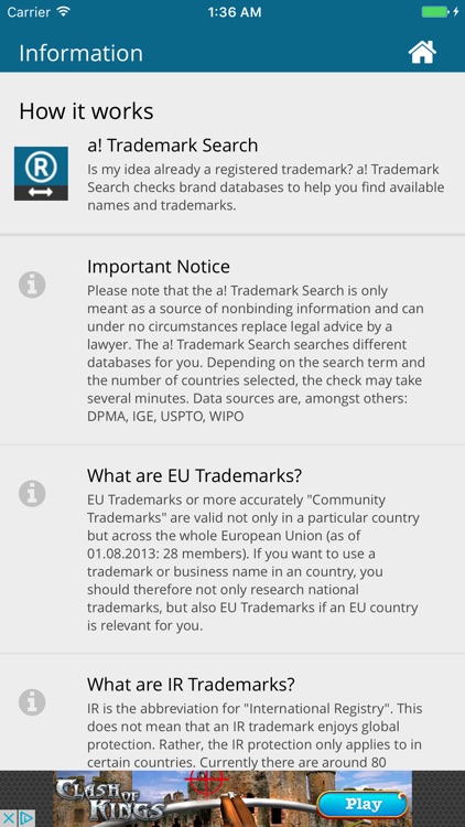 European trademark search