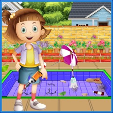 Activities of Emma Home Swimming Pool: Repair and Cleanup Game