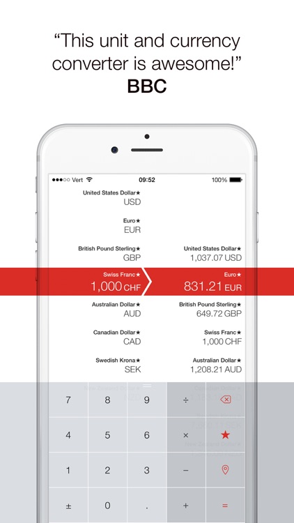 Vert - Unit, Currency and Temperature Converter screenshot-0