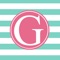 Girly Monogram Wallpapers - Cute Colorful Themes