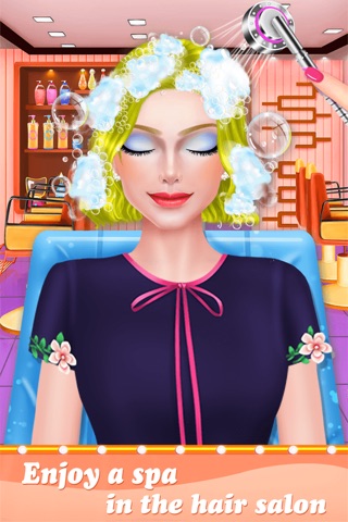 Hair Color Salon - Fashion Girls Style Makeover screenshot 4