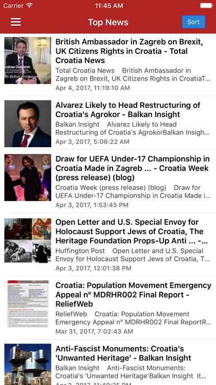 Croatia News in English Today & Croatian Radio screenshot-0