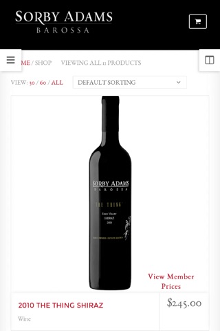 Sorby Adams Wines screenshot 3