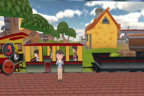 3D Train For Kids - Free Train Game screenshot 4