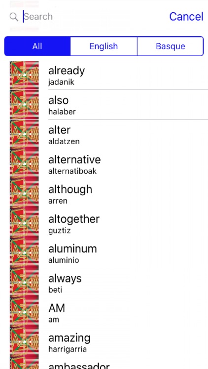 Basque Dictionary GoldEdition screenshot-3