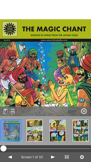 Jataka Tales-The Magic Chant -  Amar Chi