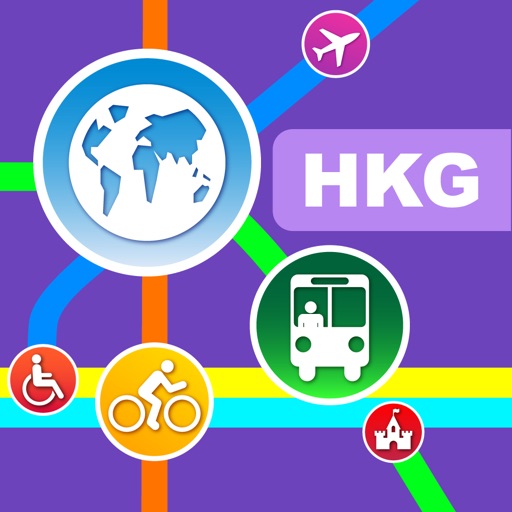 Hong Kong City Maps - Discover HKG with MTR,Guides Icon