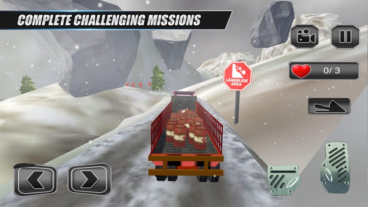 Extreme Winter Drive: Snow Oil Tanker Supply Truck screenshot-3